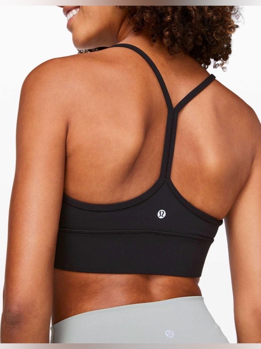 Lululemon Flow Y Bra *Nulu Long Line
Black Size 8